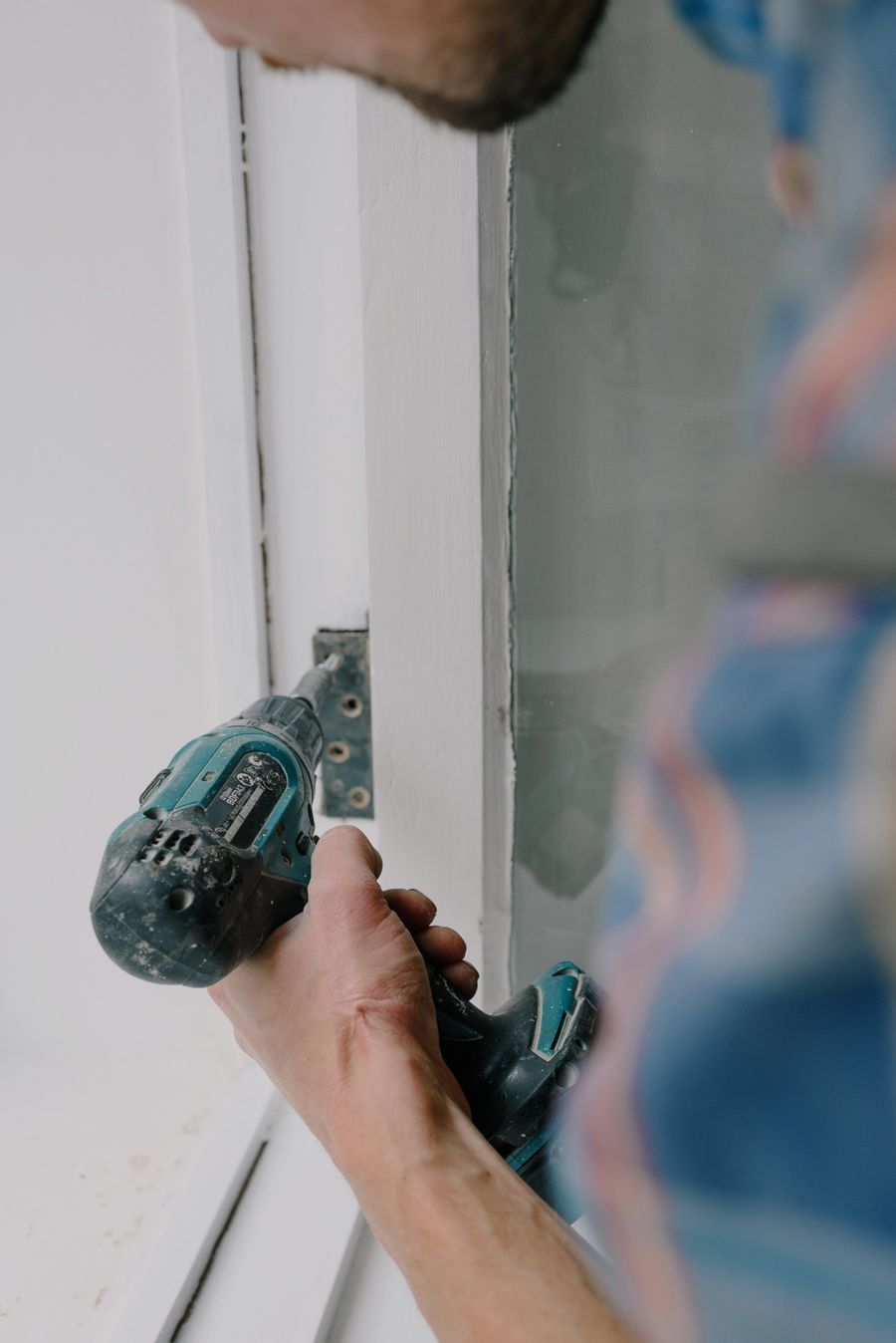 Small home improvement work with a drill